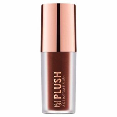 Imagem de Batom e Blush Bruna Tavares BT Plush 3x1 6g, Cocoa
