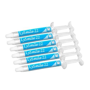 Imagem de Kit 6 Clareador Dental Caseiro Lysmile Gel 22% Lysanda