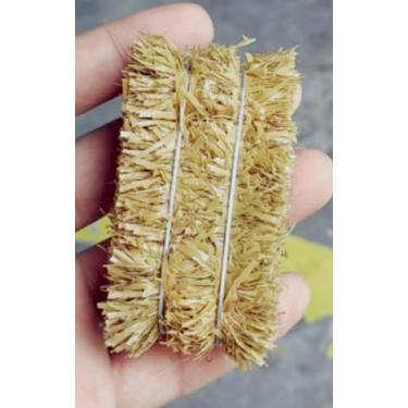 Imagem de JarThenaAMCS 8 Pçs Mini Fardos de Feno Pequenos Fardos Decorativos de Palha para Ação de Graças Colheita de Outono Natal Presépio Artesanato Casa de Bonecas Fazenda Decoração de Mesa de Festa de