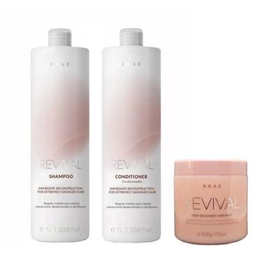 Imagem de Braé Revival Kit Tratamento Profissional (3 Produtos)