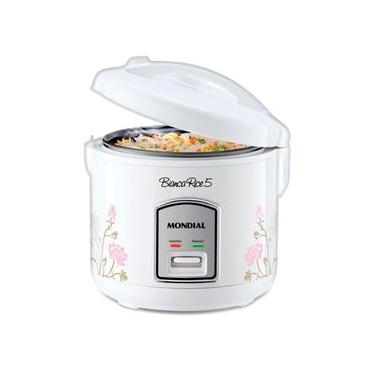 Imagem de Panela Elétrica de Arroz Mondial Bianca Rice NPE-05 5 Xícaras - Branca