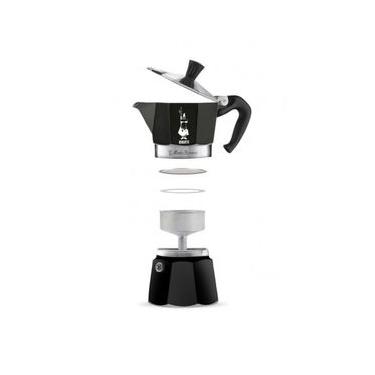 Imagem de Cafeteira Moka Espresso 3 Xícaras 130ml Bialetti Preta