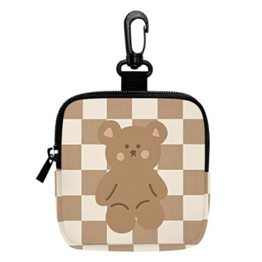 Imagem de Porta-chaves mini porta-moedas, bolsa multifuncional para chaves, porta-cartões, organizador de cabos de dados, bolsa com zíper 2, Multicolorido 00660