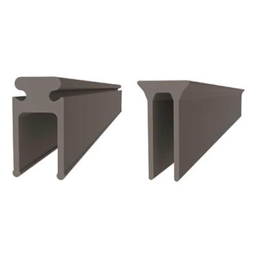 Imagem de LARSON Varredura de porta de substituição certificada, tampa de corrente de tempestade para portas de metal ou vinil