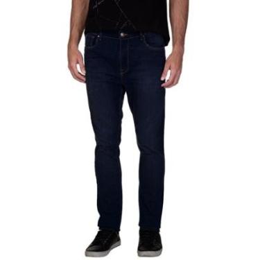 Imagem de Calça Guess Jeans Masculina Tag Slim Straight Stoned Escura-Masculino