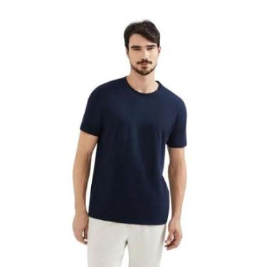 Imagem de Camiseta Hering Básica Masculina Manga Curta Algodão Pima-Masculino