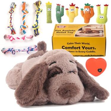 Imagem de BEVERLYSHARK Brinquedo filhote de urso coração (marrom)