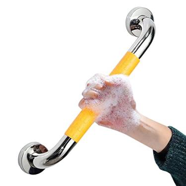 Imagem de Barras de apoio, barra antiderrapante para banheiro, alça de segurança para idosos, deficientes, barra de equilíbrio de chuveiro de montagem na parede, trilho de mão de vaso sanitário, ferramenta de