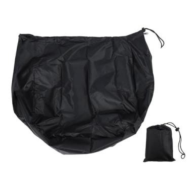 Imagem de QANYEGN Capa de carretel de mangueira, capa de gancho de mangueira de parede de jardim, protetor portátil de carretel de mangueira de tecido oxford 420d para acessório de gramado d