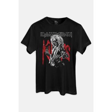 Imagem de Camiseta Iron Maiden Killers - Piticas, GG, Preto, Unissex
