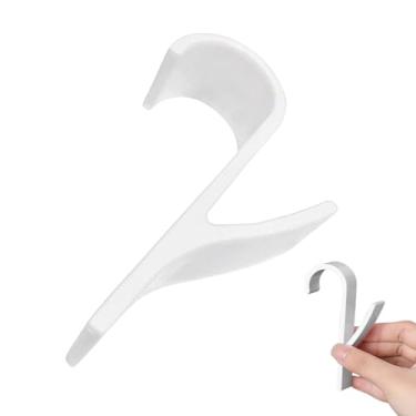 Imagem de Cabide de Toalhas para Banheiro,Organizador Poupa Espaço - Suportes Ajustáveis para Toalhas e Aquecedor - Para Casacos Bolsas Chapéus Chaves Cozinha Porta Banho Sala Entrada Área de Lavanderia