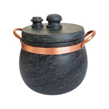 Imagem de Panela De Pressão Pedra Sabão Bojuda 3,0 Litros