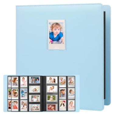 Imagem de Veicevol Álbum de Fotos de 400 Bolsos para Câmera Fujifilm Instax Mini, Câmera Polaroid, Álbum para Câmera Instantânea Fujifilm Instax Mini 11 12 90 70 9 8+ 8 Liplay, Câmera Instan(, 400 Bolsos Azuis)