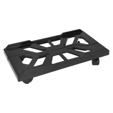 Imagem de Zerodis Suporte de Torre de Computador, Carrinhos de Computador e Suportes de Máquinas Com Rodas Giratórias de 360 ​​graus de 8,3 a 13,5 Polegadas de Largura Ajustável, Ventilação Aprimorada, Base