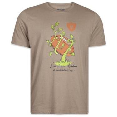 Imagem de CAMISETA NEW ERA NFL LAS VEGAS RAIDERS ROOTED NATURE-Masculino