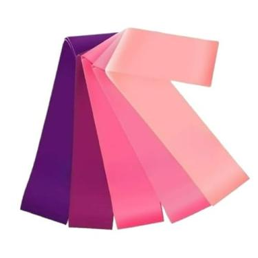 Imagem de Faixas Elásticas Rubber Fit Mini Band multicolor kit com 5