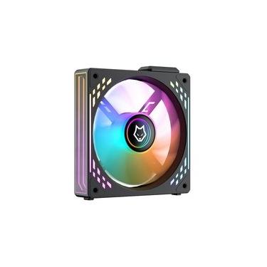 Imagem de Ventoinha Gamer Husky Arctic Magnetic, Rolamento Hidráulico, 120mm, ARGB 5V 3-Pin - HCF400MAG