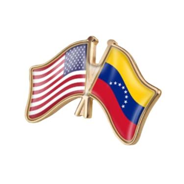 Imagem de QTAOEIONG Bandeiras dos Estados Unidos, EUA, América, EUA e muitos outros países, broche de liga de amizade com cruz, 1.3x0.9inch/32x23mm, Metal, Sem Pedra Preciosa