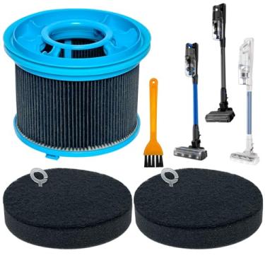 Imagem de Kit de filtros de substituição para aspirador sem fio Bissell PowerClean FurGuard 280W e FurFinder 200W - Inclui 1 filtro e 2 almofadas de pré-filtro