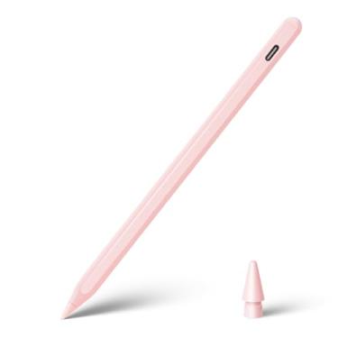 Imagem de EVACH Caneta Stylus para iPad 6 a 11 anos – compatível com iPad Pro 11/12.9/M4/M5 2018-2025, iPad Air 3/4/5/M2/M3, iPad mini 6/5, precisão perfeita de pixel, rejeição da palma, rosa
