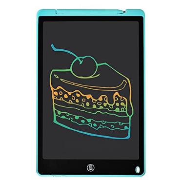 Imagem de Tablet de Escrita LCD 12 Polegadas com Tela Colorida e Estilo para Desenho Anotações Deixar Mensagens Bebês Meninos Meninas Adultos Proteção os Olhos Portátil Fácil Usar Design Suporte Armazenamento d