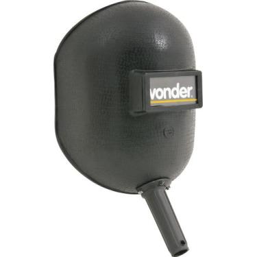 Imagem de Mascara Para Solda Polipropileno Visor Fixo Com Cabo Vd620 C - Vonder