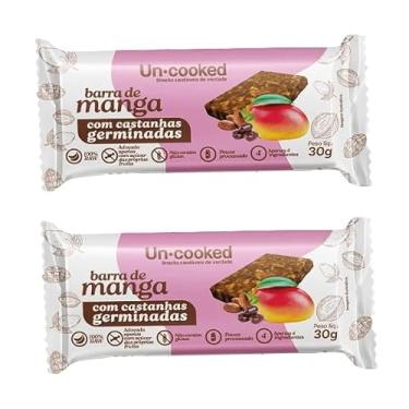 Imagem de Kit 2X: Barra Manga E Castanha S/Glúten Vegano Uncooked 30g