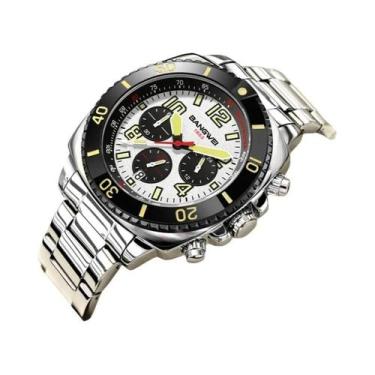 Imagem de Relógio Esportivo Militar Masculino À Prova d'Água BANGWEI Relógio De 