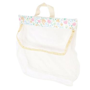 Imagem de Brrnoo Organizador de Meias de Roupa íntima, Bolsa de Armazenamento de Malha Montada na Parede Com Alças Alargadas e Costura Reforçada, para Dormitório de Banheiro de Porta de Armário (Camada única)