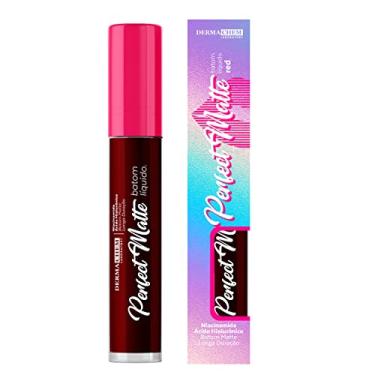 Imagem de Batom Perfect Matte Líquido Red 3,8Ml Dermachem - Killing Red