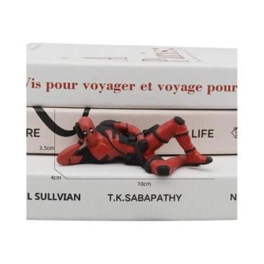 Imagem de Figura De Ação Deadpool 2 Anime Em Posição Sentada E Deitada Mini Bone