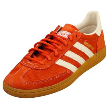 Imagem de adidas Originals Tênis masculino Handball Spezial, Vermelho/branco creme/branco cristal, 45 BR