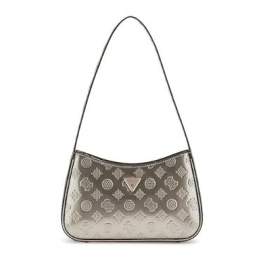 Imagem de GUESS Bolsa de ombro Arnela com zíper superior, Logotipo de estanho, One Size