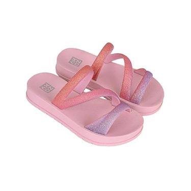 Imagem de Sandália Zaxy Glitter Infantil (BR, Criança de 4 a 8 anos, Numérico, 32)