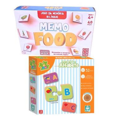 Imagem de Kit Brinquedo Educativo 4 Anos Descobrindo O Alfabeto Interativo E Jog