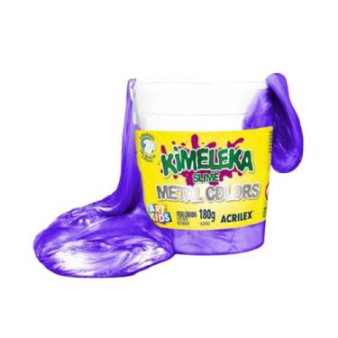 Imagem de Slime Kimeleka Metal Colors 180g Art Kids, Violeta