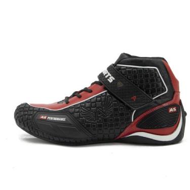 Imagem de Sapatilha Masculina Profissional Vermelho Couro DIfranca - 315 - Atron