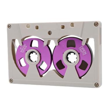 Imagem de Fabater Fita Cassete de Gravação Em Branco Bobina a Bobina ABS Robusto Com Bobinas Metálicas para Aspirantes a Músicos Gravação de 50 Minutos para Colecionadores de Fitas Liga de Alumínio