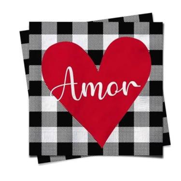Imagem de Guardanapo de Papel Folha Dupla Amor Meu 32,5 x 32,5 cm 20 Folhas Cromus - Inspire sua Festa Loja