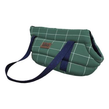 Imagem de Bolsa transporte aberta para pet cachorros cães e gatos Estilo Square 