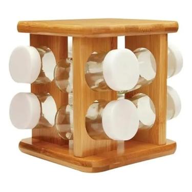 Imagem de Porta-temperos giratório de 9 peças