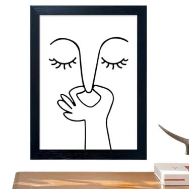 Imagem de Decoração de banheiro engraçada | Pôster moderno de mau cheiro de 30,5 x 40,6 cm, imagens de banheiro para parede | para casa apartamento hotel fazenda restaurante chuveiro banheiro corredor