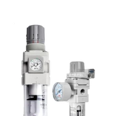 Imagem de Filtro de ar separador de óleo e água com fonte de ar com válvula reguladora de pressão válvula redutora de pressão (AW20-02E)