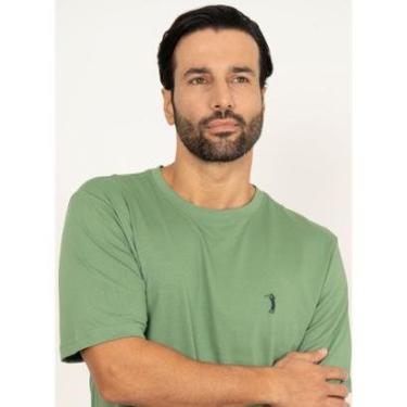 Imagem de Camiseta Aleatory Lisa Verde Salvia-Masculino