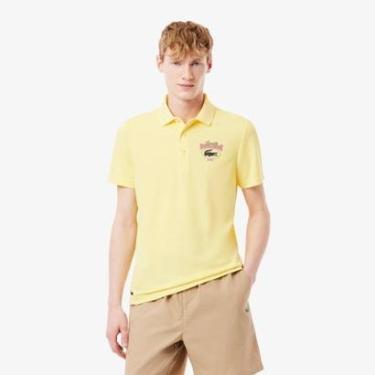 Imagem de Camisa Polo Lacoste Ultra Dry Edição Miami Open Masculina-Masculino