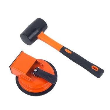 Imagem de Generic Ferramenta Portátil para Reparo de Frestas No Piso com Ventosa Reforçada para Azulejos, Vidro E Mármore.