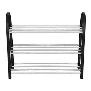 Imagem de Prateleira de sapato doméstica bolsa de armazenamento de sapatos de plástico para armazenamento de sapatos, prateleira de exibição de sapatos, armário de móveis, organizador de armazenamento de