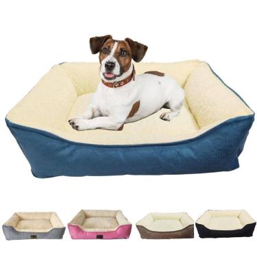 Imagem de Caminha Pet Confort Suede 50X40 Cm Gato E Cachorro Macia