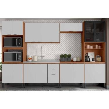 Imagem de Kit Modulado Demóbile 6 Peças Firenze C6P127 Amendola/Nude Prime TX