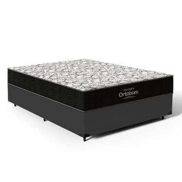 Imagem de Cama Box com Colchão de Espuma D45 Ortobom Airtech 150 Casal